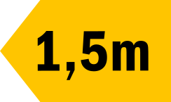 1,5m - kabel