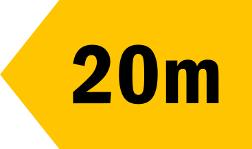 20m - kabel