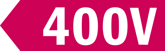 400V