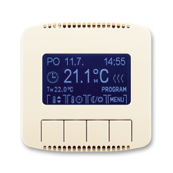 Kryt programovaného termostatu ABB Tango 3292A-A10301 C slonová kost
