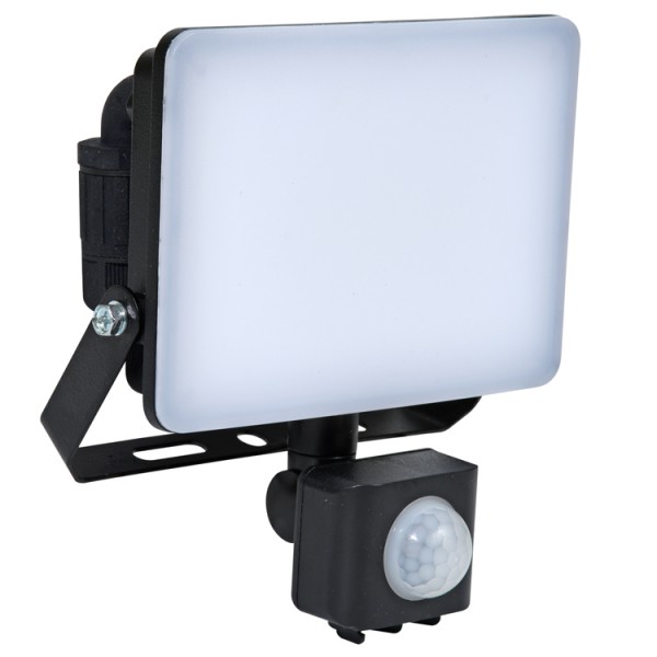 LED reflektor s čidlem FIST 20W, 1800lm, 5000K, IP65