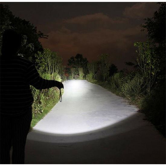 LED nabíjecí svítilna 1000lm, fokus, 2800mAh Li-Ion, USB