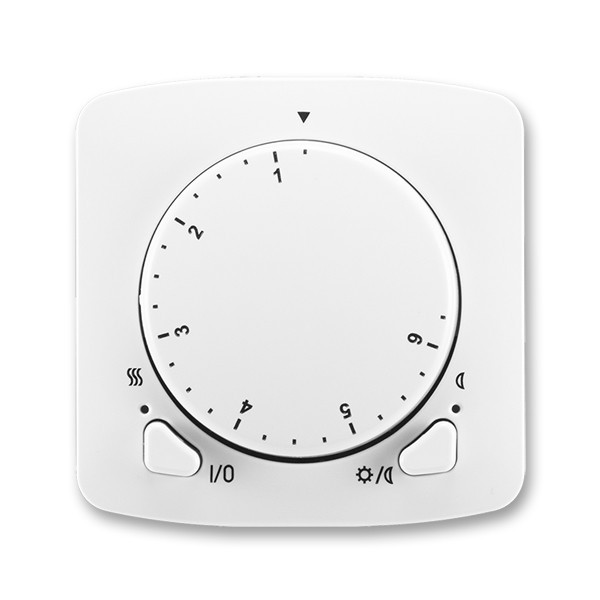 Ovládací jednotka otočného termostatu ABB Tango 3292A-A10101 B bílá