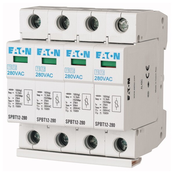 Svodič přepětí EATON SPBT12-280/4, 4 pól