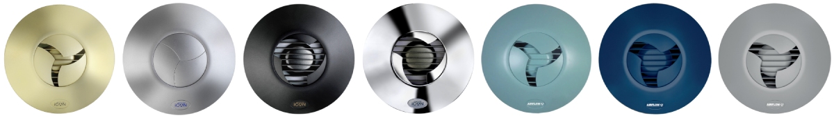 Barevné kryty na ventilátory iCON 15