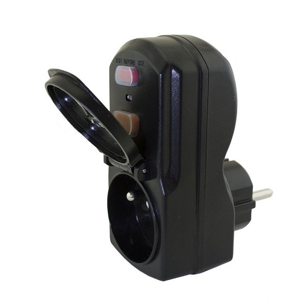 Proudový chránič do zásuvky 16A/230V 30mA, IP54