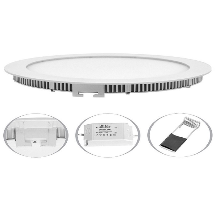 LED panel do sádrokartonu LADA 12cm, 6W, CCT, bílý