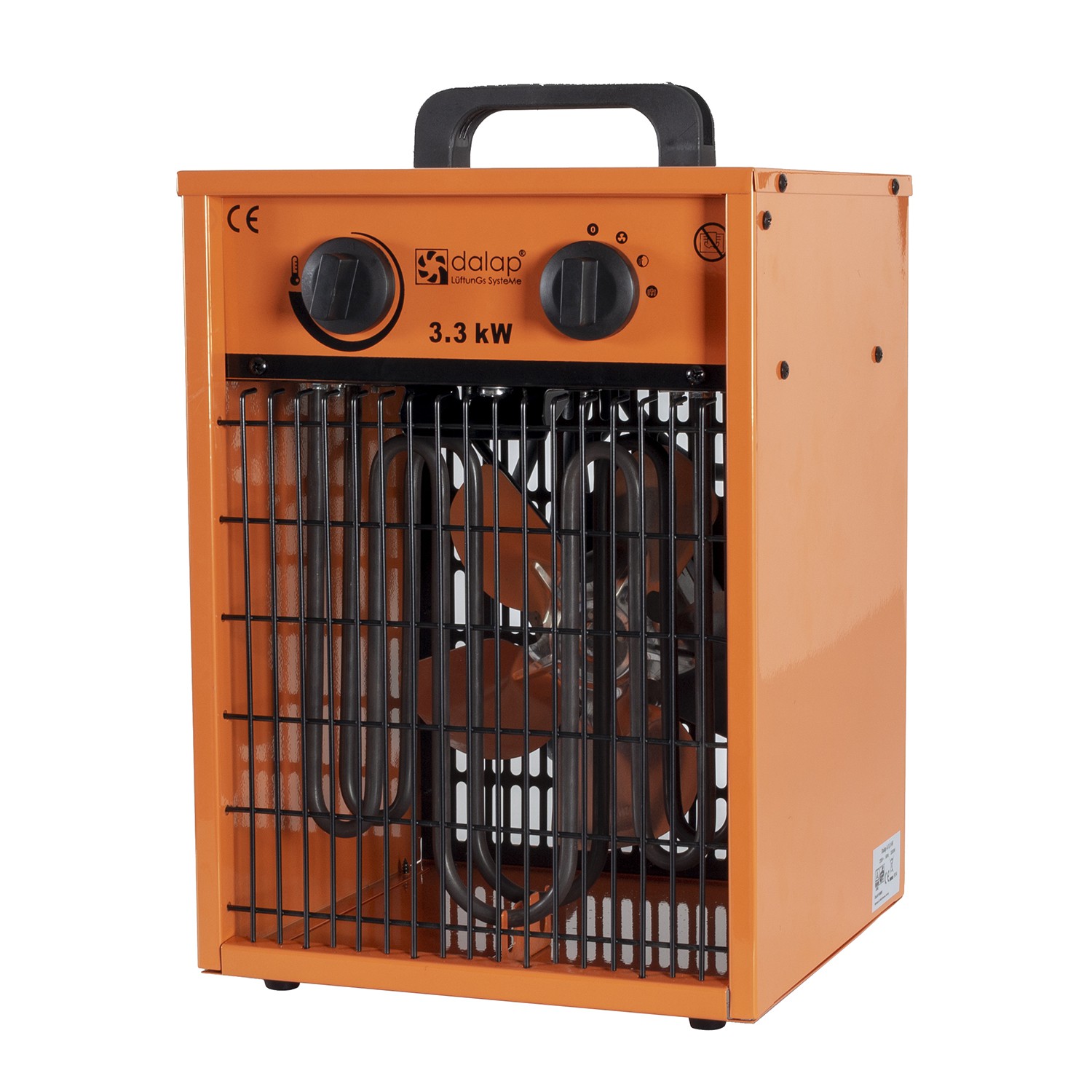 Profesionální horkovzdušný ventilátor Dalap A 3,3 HF 1,65kW/3,3kW