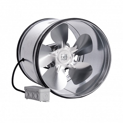 Kovový potrubní ventilátor Dalap VPI
