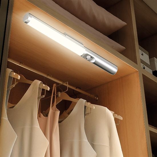Solight WL912 LED nábytkové osvětlení, 2,5W, 200lm, nabíjecí, PIR sensor, 31cm