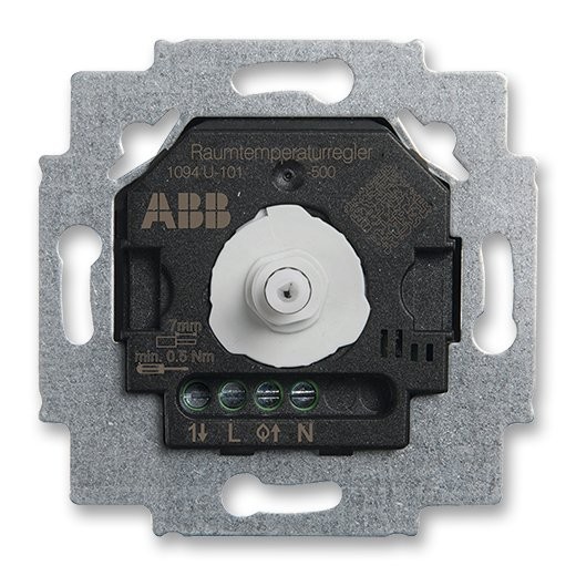 Přístroj termostatu prostorového ABB 1094 U-101-500 2CKA001032A0525 s otočným ovládáním