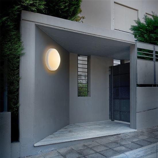 Solight LED venkovní osvětlení kulaté, 20W, 1500lm, 4000K, IP54, 20cm
