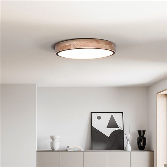 Solight WO8006 LED osvětlení s dálkovým ovladačem Iron Oak, 60W, 4200lm, 51cm, změna chromatičnosti, stmívatelné