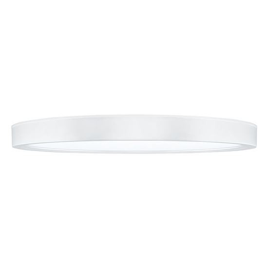 LED osvětlení ESTELA WHITE s dálkovým ovladačem Ø50cm, 60W, 4500lm, CCT, stmívatelné, bílá