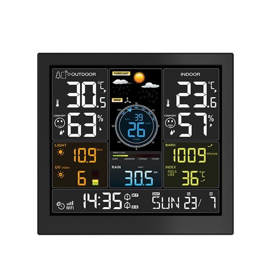 Solight TE93WiFi profesionální smart WIFI meteostanice
